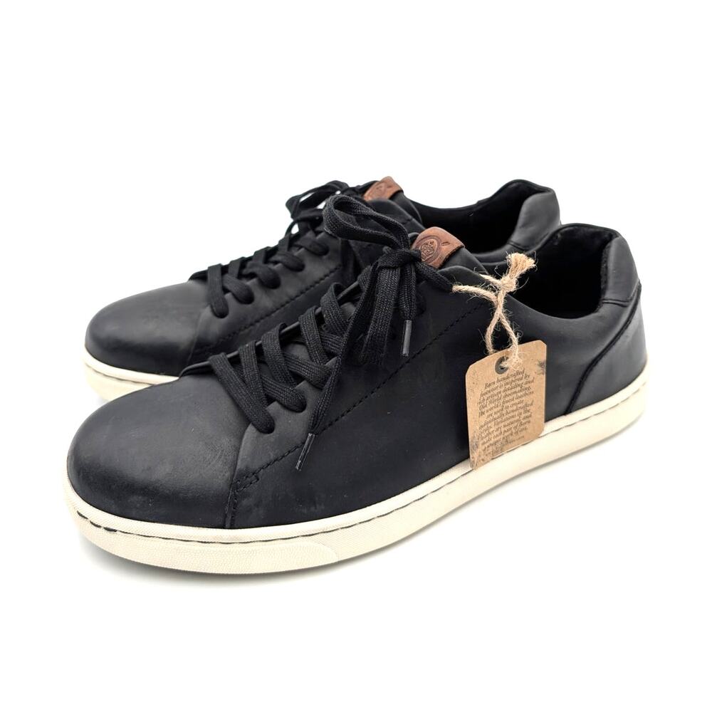 Børn Aden Slip-On Sneaker Lace Up Shoes Men's Black Size US11.5M EU45